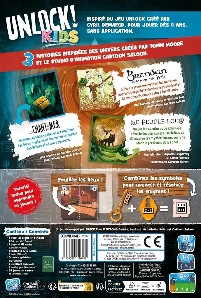 ASMODEE Unlock ! - Kids Histoires De L'île D'émeraude 6 ASMODEE Unlock ! - Kids Histoires De L'île D'émeraude – Image 4