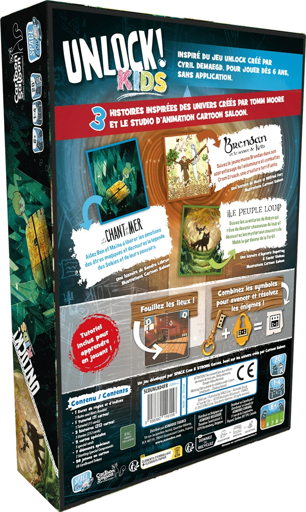 ASMODEE Unlock ! - Kids Histoires De L'île D'émeraude 4 ASMODEE Unlock ! - Kids Histoires De L'île D'émeraude – Image 2