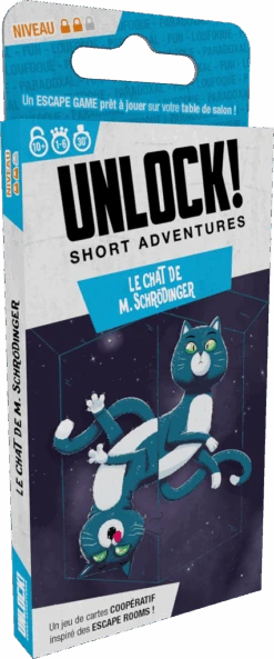 ASMODEE Unlock ! Short Adventures -Le Chat De M.Schrödinger